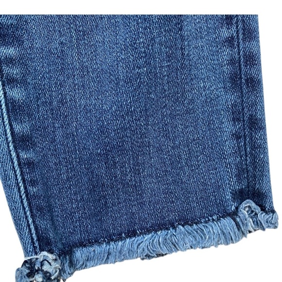 Anthropologie Pilcro & the Letterpress Script Skinny Raw Hem Jeans Women's 25 - Picture 3 of 6